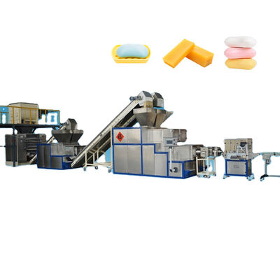 Línea de fabricación de jabón asequible y de 1000 kg/h para la producción de jabón de baño/lavandería