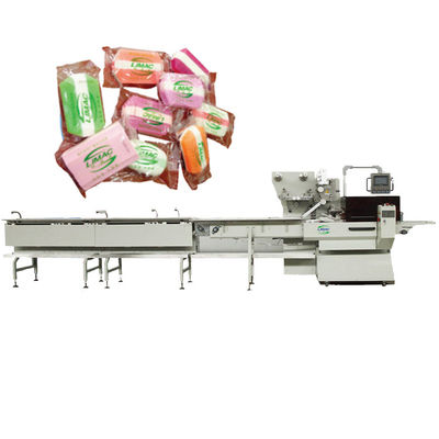 Ancho 450 mm Máquina automática de envoltura de jabón para la producción de jabón a gran escala