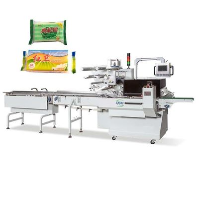 Ancho 450 mm Máquina automática de envoltura de jabón para la producción de jabón a gran escala