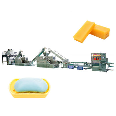 Máquina de producción de jabón para sándwiches de dos colores