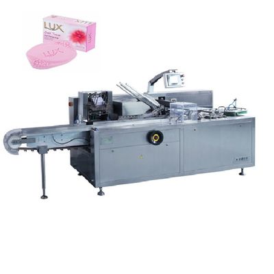 Máquina automática de envasado para embalaje de cajas pequeñas de cartón de jabón