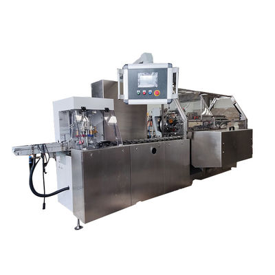 Máquina automática de envasado para embalaje de cajas pequeñas de cartón de jabón