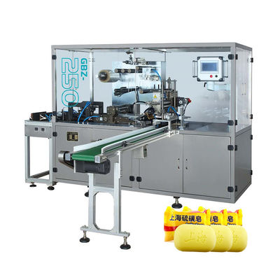 50-60pcs/min Velocidad de embalaje Máquina automática de embalaje de películas de papel de jabón
