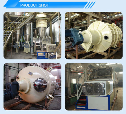 Procesamiento de productos químicos Máquina de fabricación de jabón con capacidad de 500 kg/h Secador de aspirador