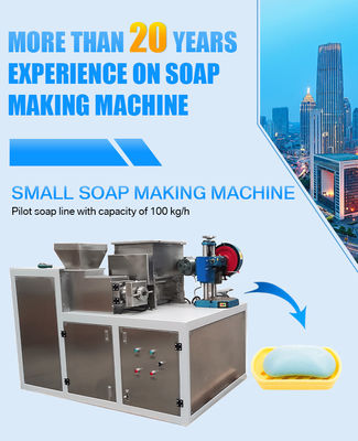 Máquina de fabricación de jabón de acero inoxidable para la línea de producción de jabón de baño