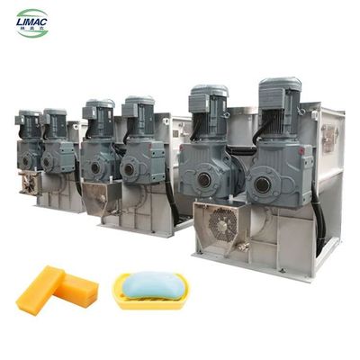 Máquina de mezclar jabón de dos ejes en forma de Z con tres accionamientos para el procesamiento de materiales químicos