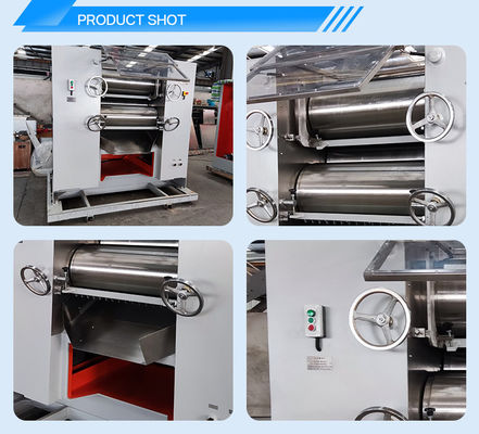 Máquina para hacer jabón de doble raspador de alta precisión para la producción de jabón