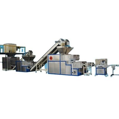 Máquina automática de fabricación de jabón para pequeñas plantas de fabricación de 100-200 kg/h