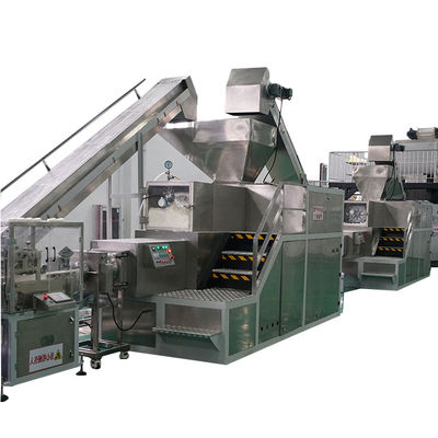 Apoyo técnico de video 500-2000KG/H Línea de producción de máquinas de fabricación de jabón automática completa