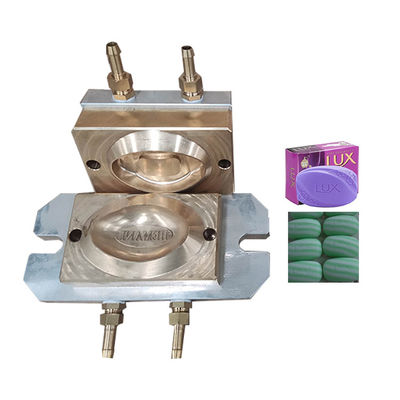 Producto para el hogar 1-8 cavidades Molde de jabón de cobre con rendimiento duradero